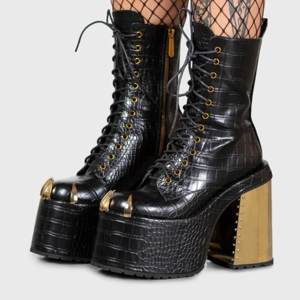 Killstar Repetilia Boots